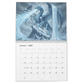 Dragon Calendar カレンダー (1月 2027)