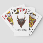 Dragon cards トランプ (裏面)