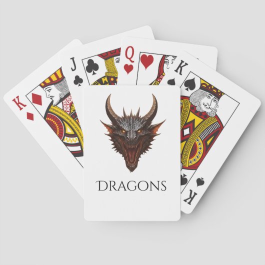 Dragon cards トランプ (裏面)