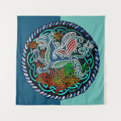 Dragon celtique タペストリー (正面)