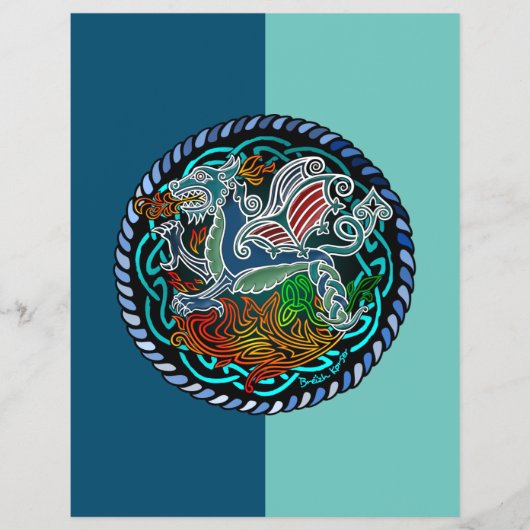 Dragon celtique チラシ (正面)
