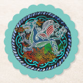 Dragon celtique ペーパーコースター (正面)