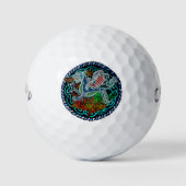 Dragon celtique Balles de golf ゴルフボール (正面)