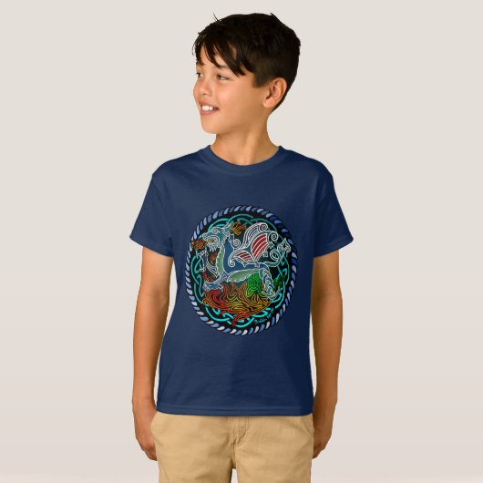 Dragon celtique tシャツ (正面フル)