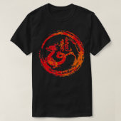 Dragon Chinese Sign of the Zodiac  Tシャツ (デザイン正面)