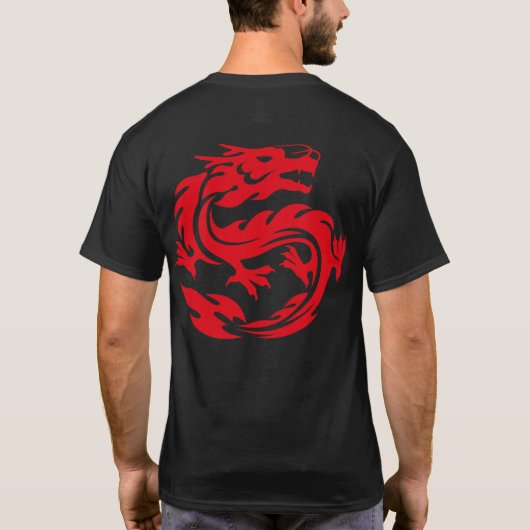 Dragon chinois tシャツ (裏面)