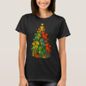 Dragon Christmas Tree Funny Dragon Xmas  Tシャツ (正面)