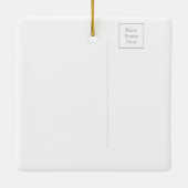 Dragon Christmas Tree Holiday Ceramic Ornament セラミックオーナメント (裏面)