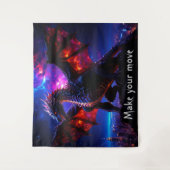 Dragon City 001 Tapestry タペストリー (正面)