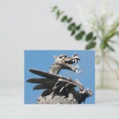 Dragon, City Hall Cardiff, Wales, UK ポストカード (スタンド正面)