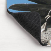 Dragon, City Hall Cardiff, Wales, UK マウスパッド (コーナー)