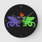 Dragon Clock ラウンド壁時計 (正面)