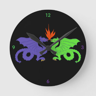 Dragon Clock ラウンド壁時計