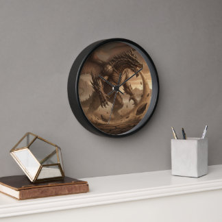 Dragon Clock 壁時計