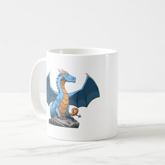Dragon Coffee Mug コーヒーマグカップ (正面左)