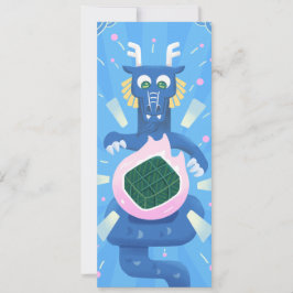 Dragon cook banh chung - Funky Cute Style 招待状