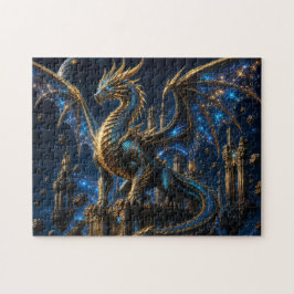 Dragón Cósmico — Guardián de las Estrellas ジグソーパズル
