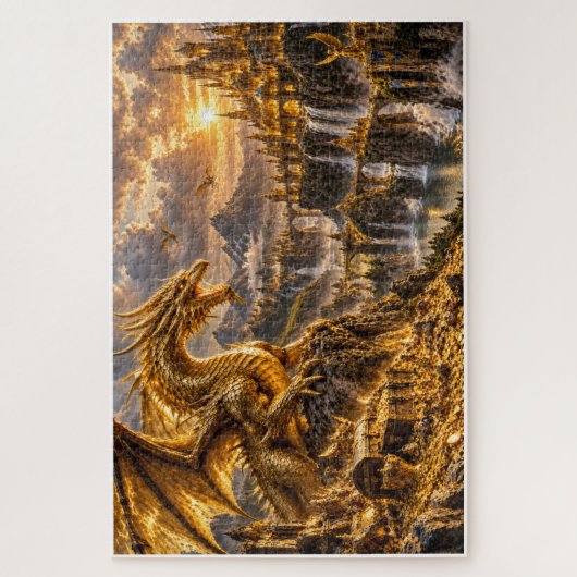 Dragon d’Or – Royaume Doré ジグソーパズル (縦)