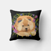 DRAGON DANCE chow – サイズ/スタイル装飾用クッション クッション (裏面)