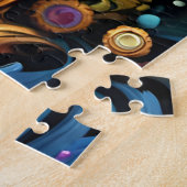 Dragon dans le style steampunk ジグソーパズル (側面)