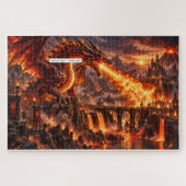 Dragon de Feu – Royaume Volcanique ジグソーパズル (横)