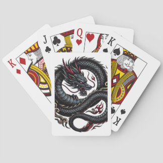Dragon Design Playing Cards Deck – Cool Tattoo トランプ