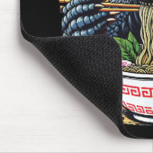 Dragon eating ramen  マウスパッド (コーナー)