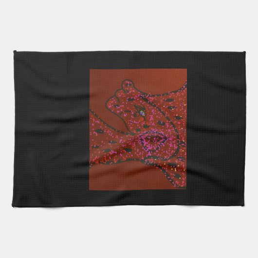 Dragon Emperor Kitchen Towel キッチンタオル (横)