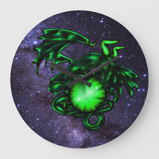 Dragon Eye Wall Clock ラージ壁時計 (正面)