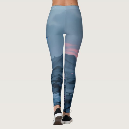 Dragon & Fairy Ladies Leggings Tights レギンス (裏面)