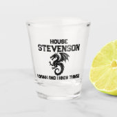 Dragon Family Logo  ショットグラス (正面)