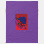 Dragon Fashionista フリースブランケット (正面)