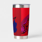 Dragon Fashionista 保温保冷タンブラー (左面)