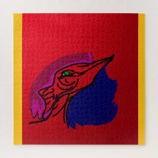 Dragon Fashionista Jigsaw Puzzle ジグソーパズル (縦)