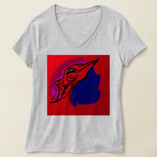 Dragon Fashionista Tシャツ (レイダウン)