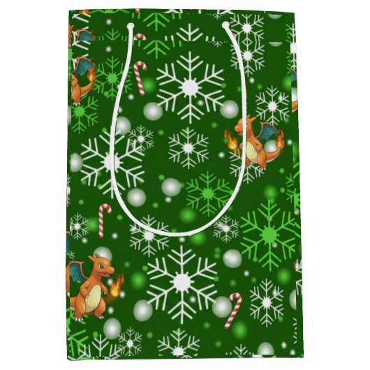 dragon feux  ミディアムペーパーバッグ (正面)