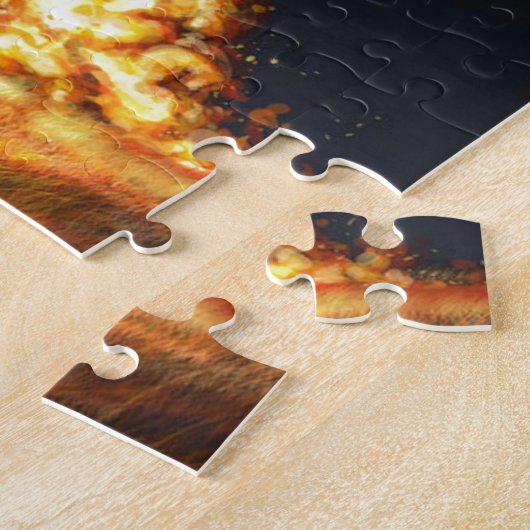 Dragon fire ジグソーパズル (側面)