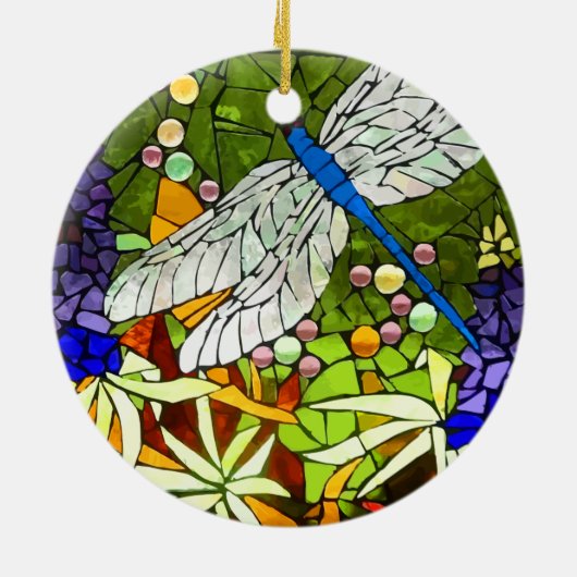 dragon-fly, libélula セラミックオーナメント (裏面)