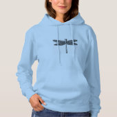 「Dragon-Fly_Woman's_Hooded_Sweatshirt パーカ (正面)