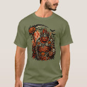 Dragon Fruit Demon King Halloween — Dark Retro  Tシャツ (正面)