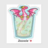 Dragon Fruit Drink Sticker シール (シート)