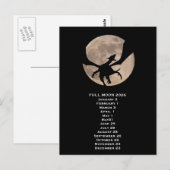 Dragon Full Moon   Phases 2026 ポストカード (正面/裏面)