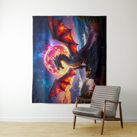 Dragon Grid 001 タペストリー (インサイチュ)