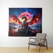 Dragon Grid 001 タペストリー (インサイチュ(横))