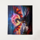 Dragon Grid 001 タペストリー (正面)