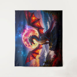 Dragon Grid 001 タペストリー