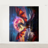 Dragon Grid 001 タペストリー (正面)