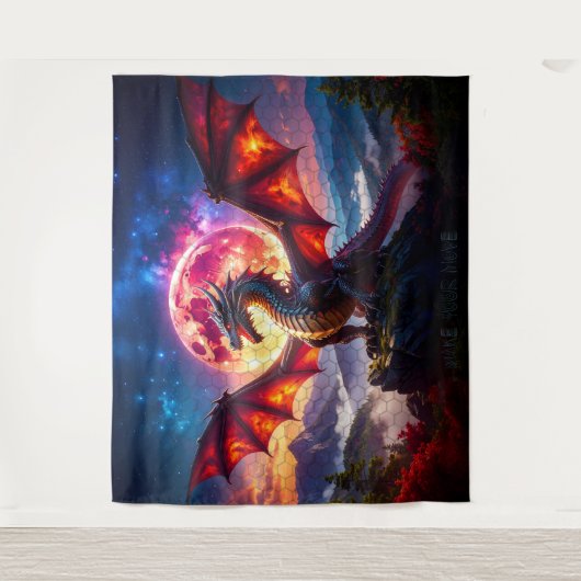 Dragon Grid 001 タペストリー (正面)