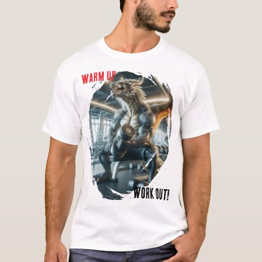 Dragon Gym T-shirt Tシャツ (正面)