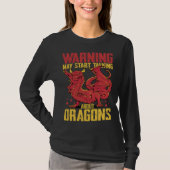 Dragon Head  Cute Fantasy Creature  1 Tシャツ (正面)